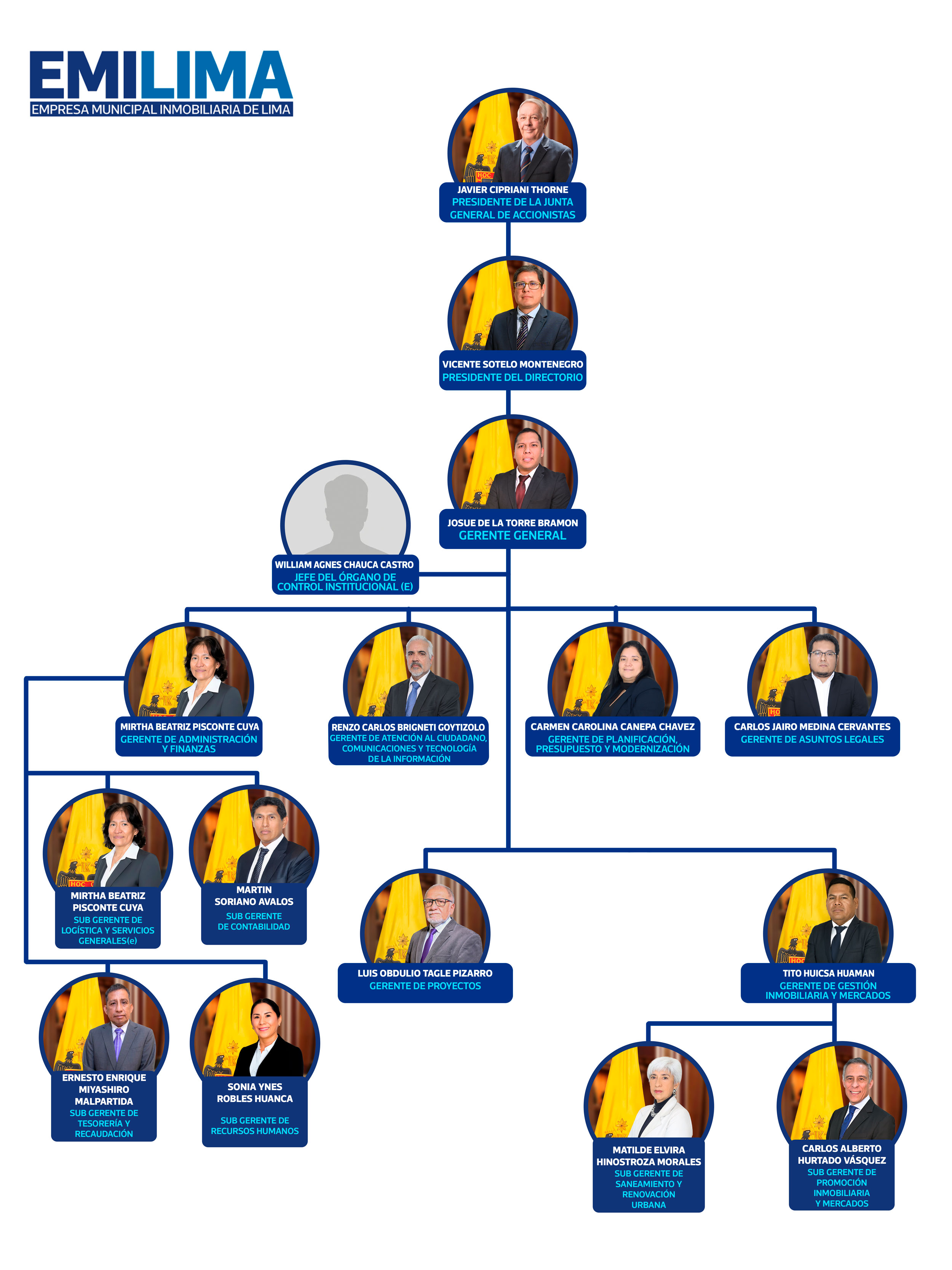 Estructura orgánica Emilima