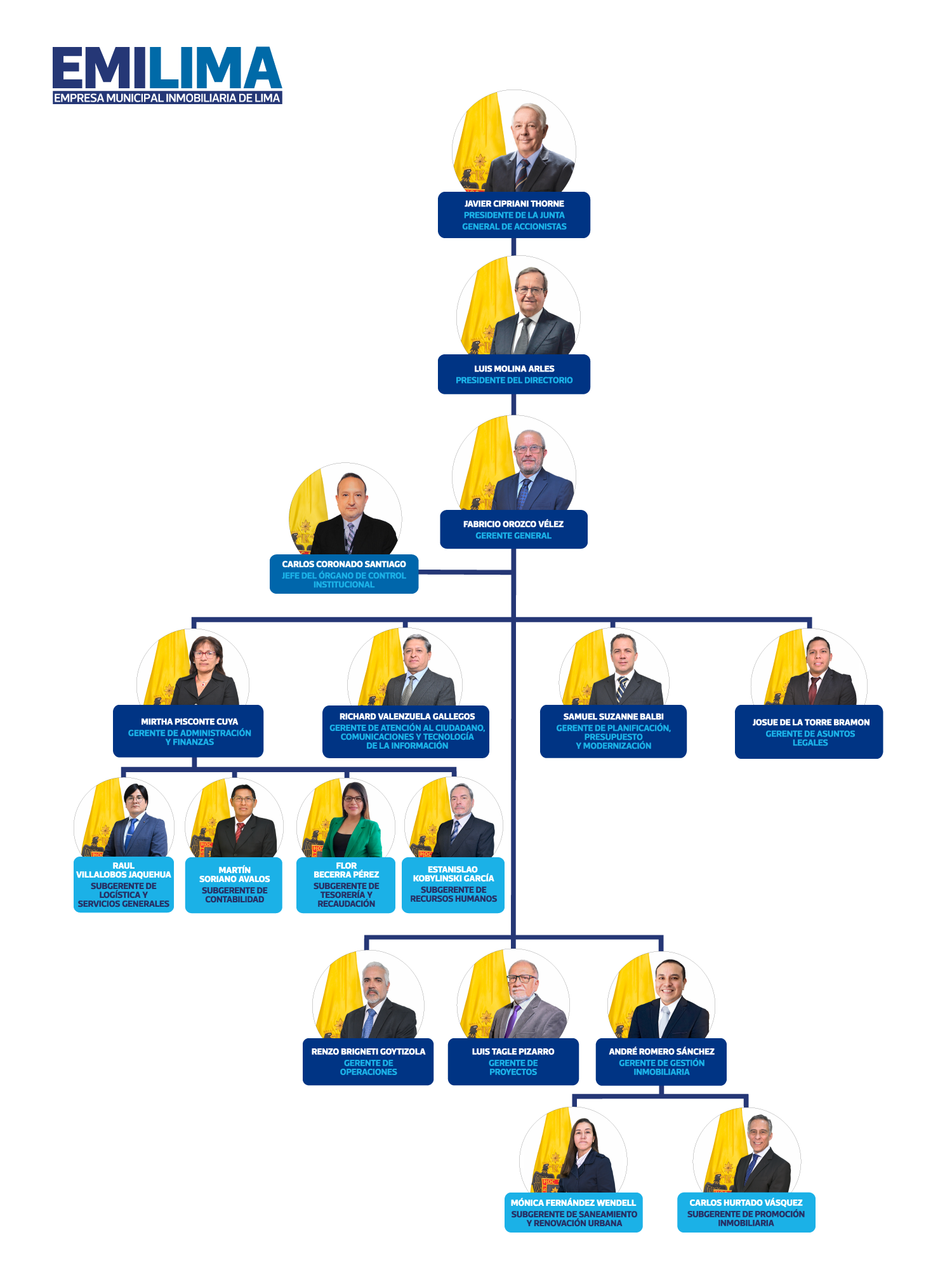 Estructura orgánica Emilima